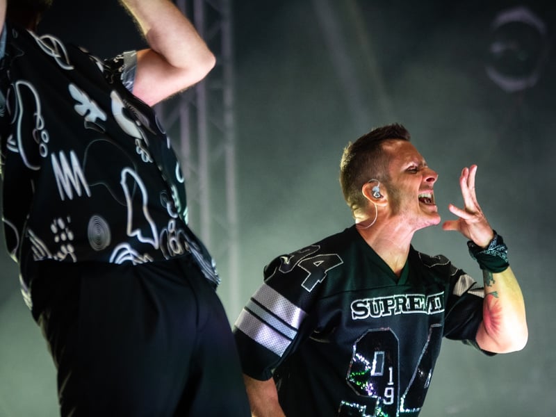 Five at Blackpool Illuminations Switch-on