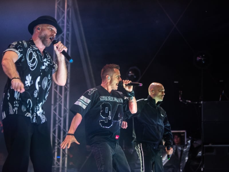 Five at Blackpool Illuminations Switch-on