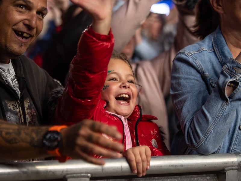 Five at Blackpool Illuminations Switch-on