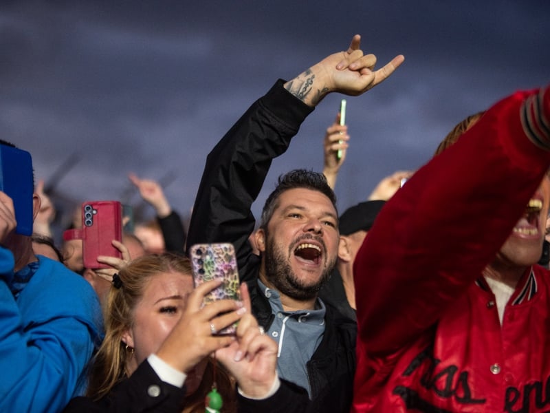 Five at Blackpool Illuminations Switch-on