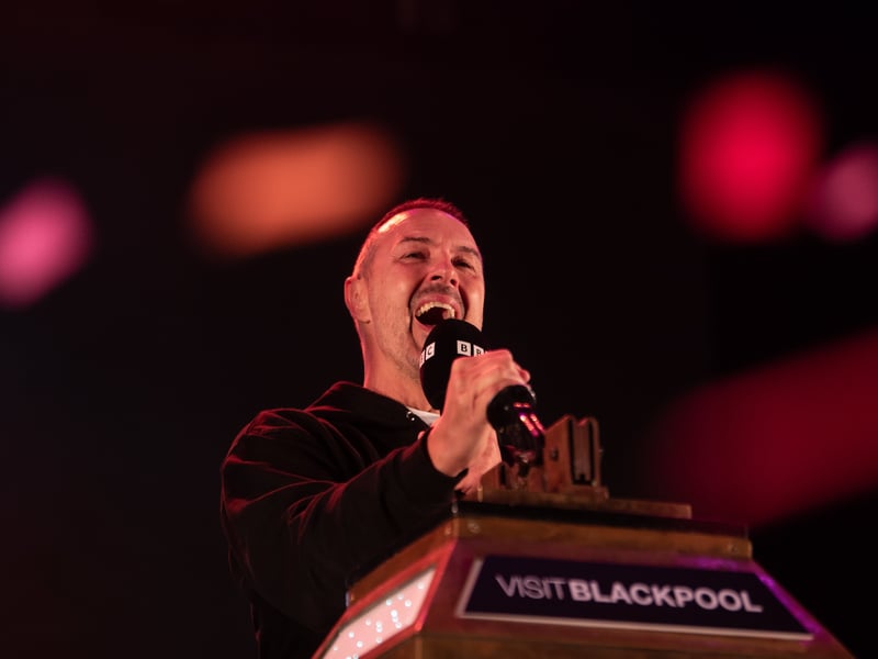Paddy McGuinness at the Blackpool Illuminations Switch On 2026