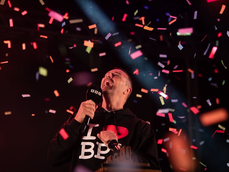 Paddy McGuinness at the Blackpool Illuminations Switch On 2026