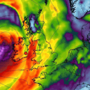 Weekend weather map looking eerie for Ireland