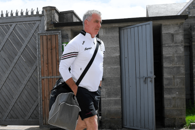 Padraic Joyce has packed his bags