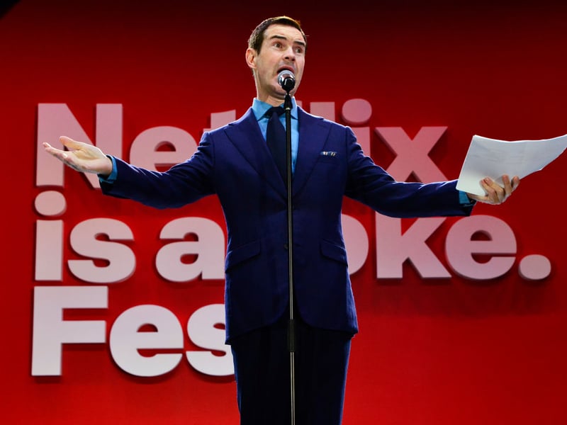 Comedy titan Jimmy Carr brings his trademark fast, dark one-liners back to the stage for a brutal, hilarious, and life-affirming night out. 🎟️ Leeds Grand Theatre