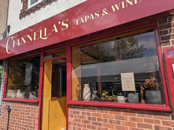 Caz Sanderson named Ciannella's Tapas & Wine - located on Green Road, Meanwood.