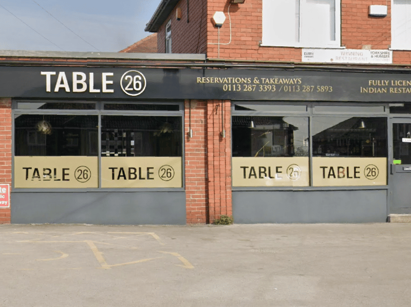 Danielle Marie Maynard named Table 26 - located on Church Lane, Swillington.