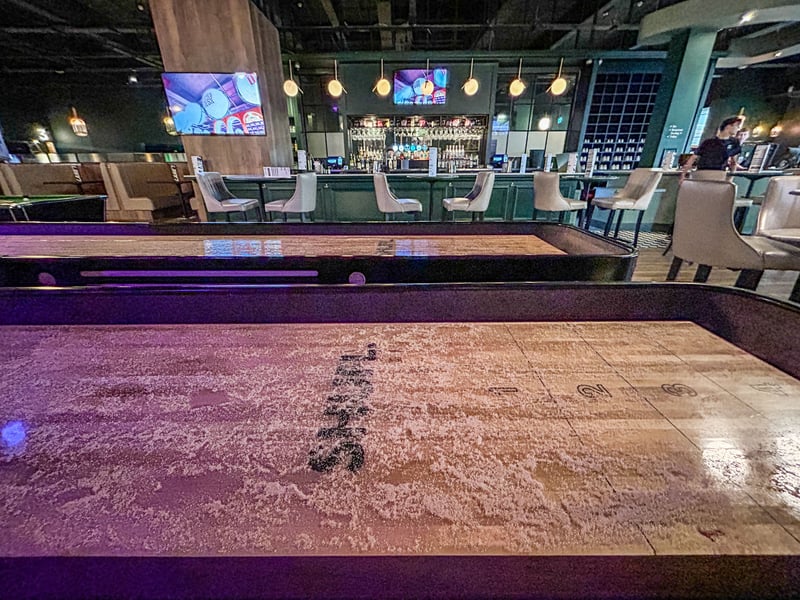 The bar at Lane7, which has now opened in Meadowhall. Photo: Dean Atkins, Iconic Media