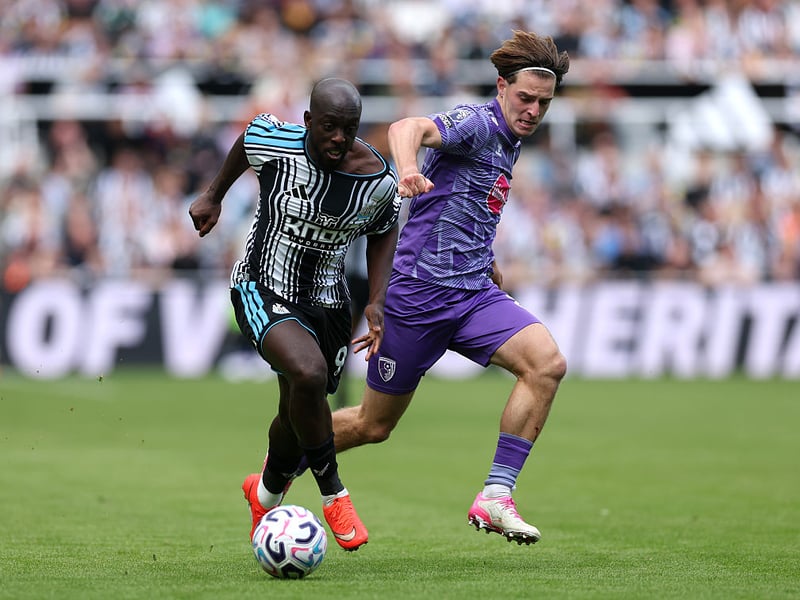 Dropped deeper in the second half and drove his side forward by himself at times. 