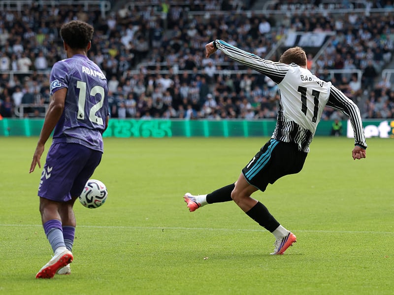 Scored a brilliant individual goal out of nothing to give Newcastle hope heading into the second-half. 