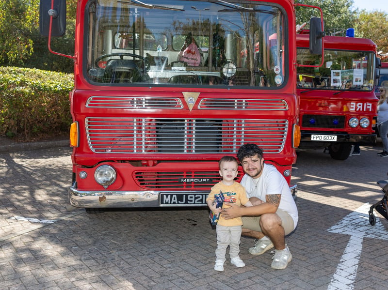 Jamie Foster with Lorenzo Foster  