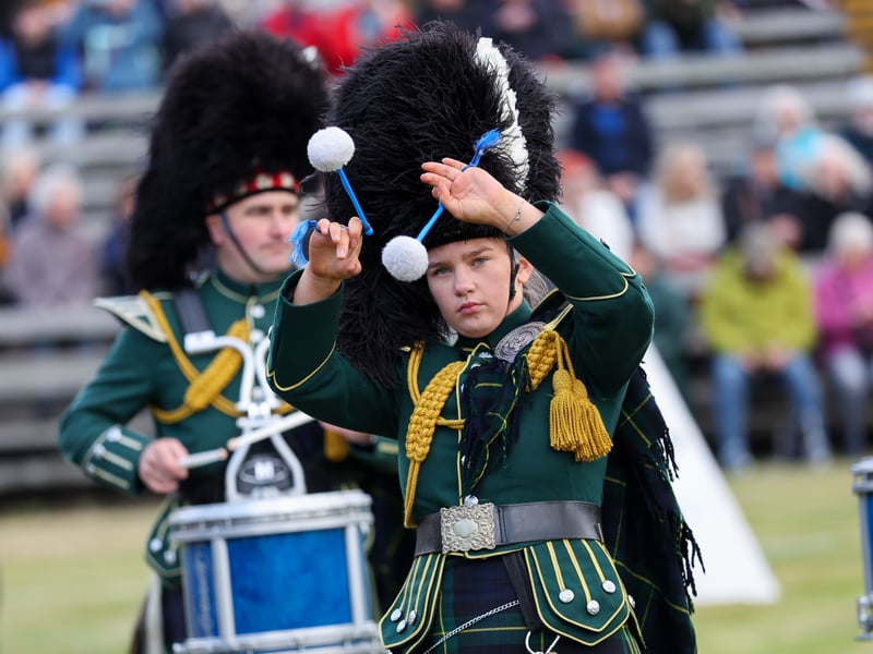 Thousands attended the Scottish spectacle, with the games dating back to 1832