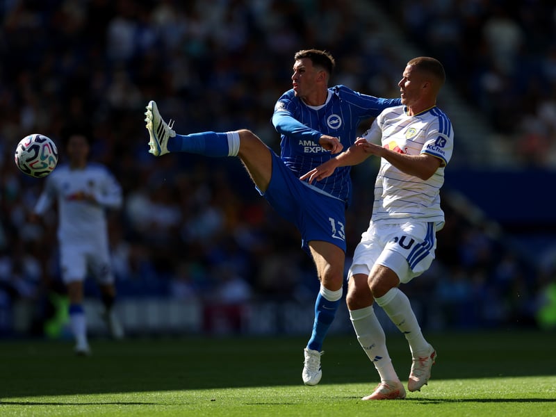 7 - Looked confident at the heart of the back three again. Got in the way of plenty. 