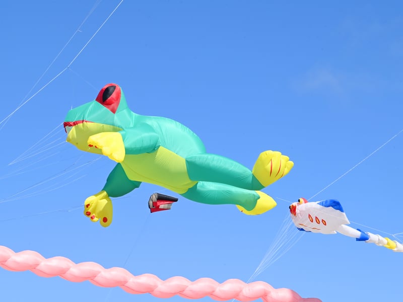 The annual Kite Festival 2026,  on Lytham St Annes Beach.