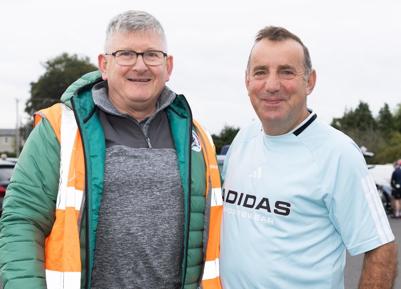 On stewarding duty at the  Pedal the Peaks Pat Colgan Challenge were Tom Fox and Cllr. Ollie Bryant.