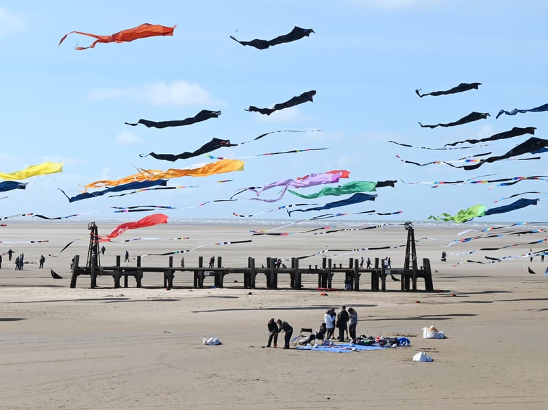 The annual Kite Festival 2026,  on Lytham St Annes Beach.