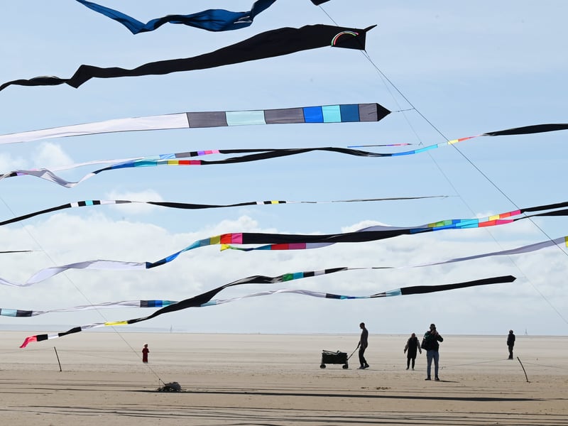 The annual Kite Festival 2026,  on Lytham St Annes Beach.