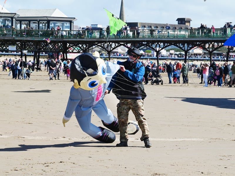 The annual Kite Festival 2026,  on Lytham St Annes Beach.