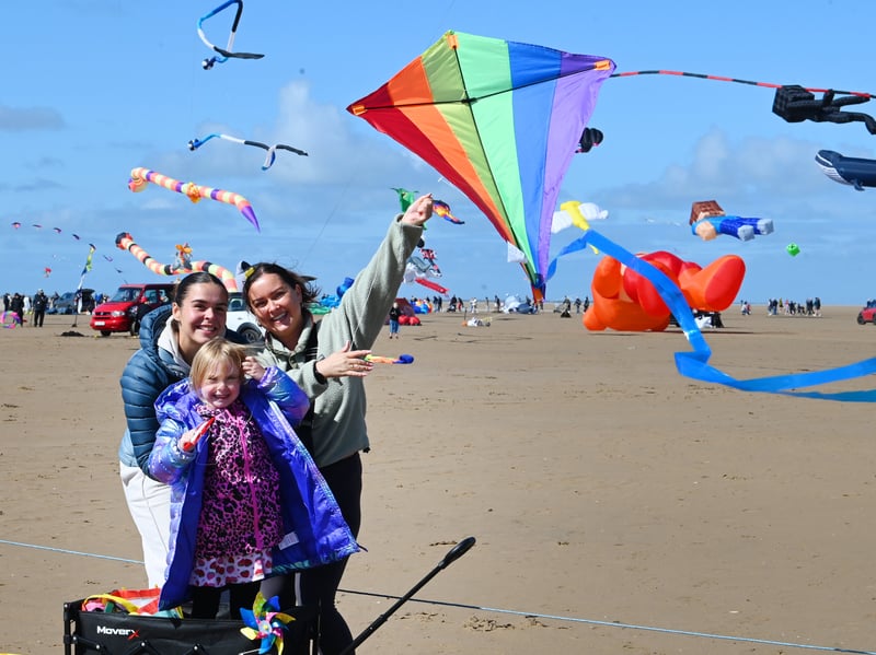 The annual Kite Festival 2026,  on Lytham St Annes Beach.