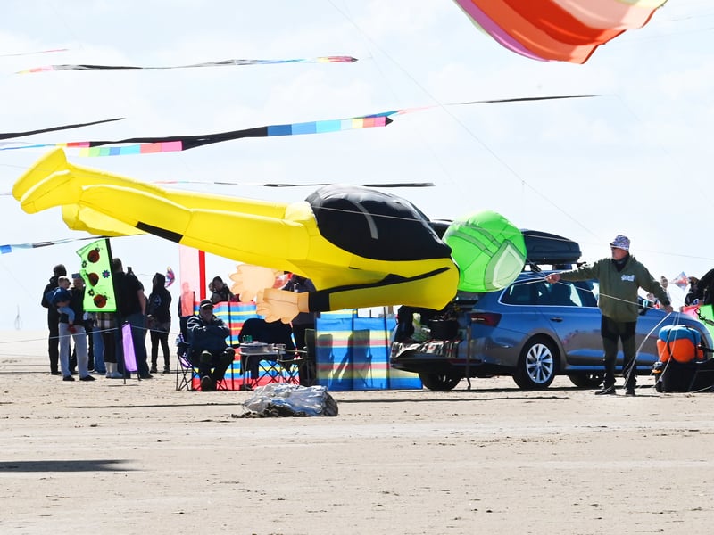 The annual Kite Festival 2026,  on Lytham St Annes Beach.