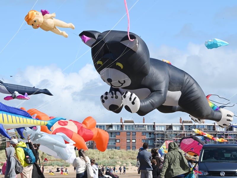 The annual Kite Festival 2026,  on Lytham St Annes Beach.
