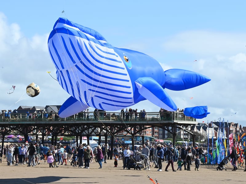 The annual Kite Festival 2026,  on Lytham St Annes Beach.