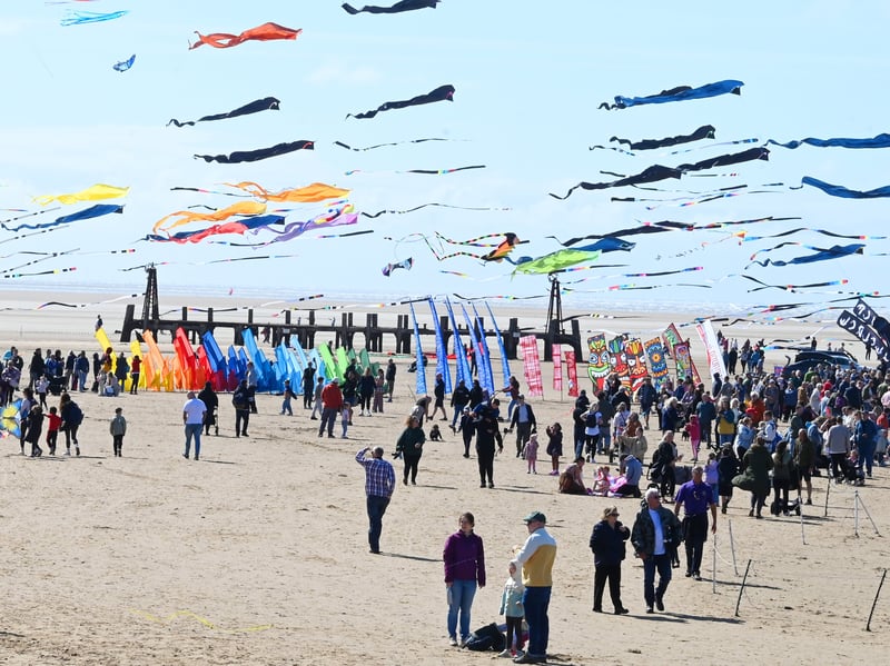 The annual Kite Festival 2026,  on Lytham St Annes Beach.