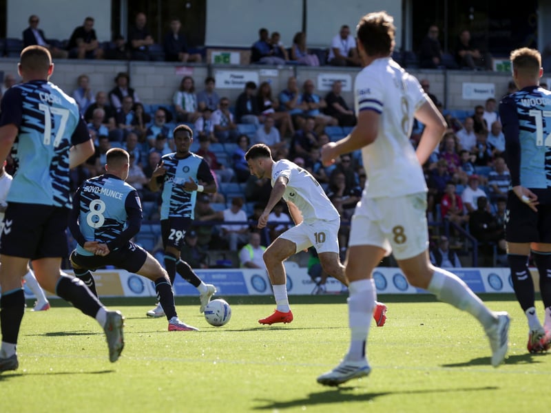 Missed a great one-on-one chance in the first-half but made up for it with a stunning goal and an assist