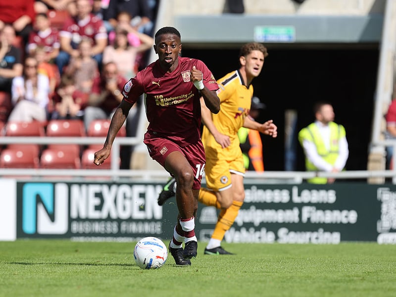 The way he plays will always frustrate at times, and he had his moments again here, but generally he did the basics well to ensure Cobblers never lost too much control in the middle. And it was his (admittedly misplaced) forward pass that eventually led to the winner... 6