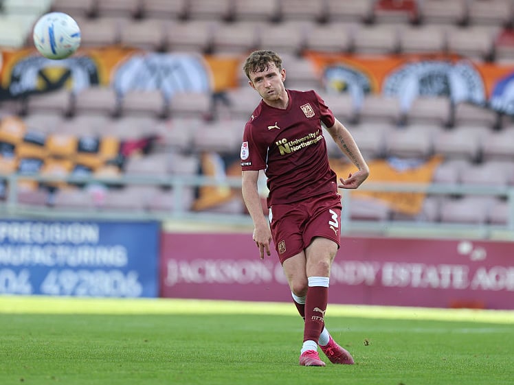Like Wormleighton, he lacked some attacking thrust, choosing to turn back instead of driving forward a few too many times, but in terms of his defensive work there was no faulting his performance... 7