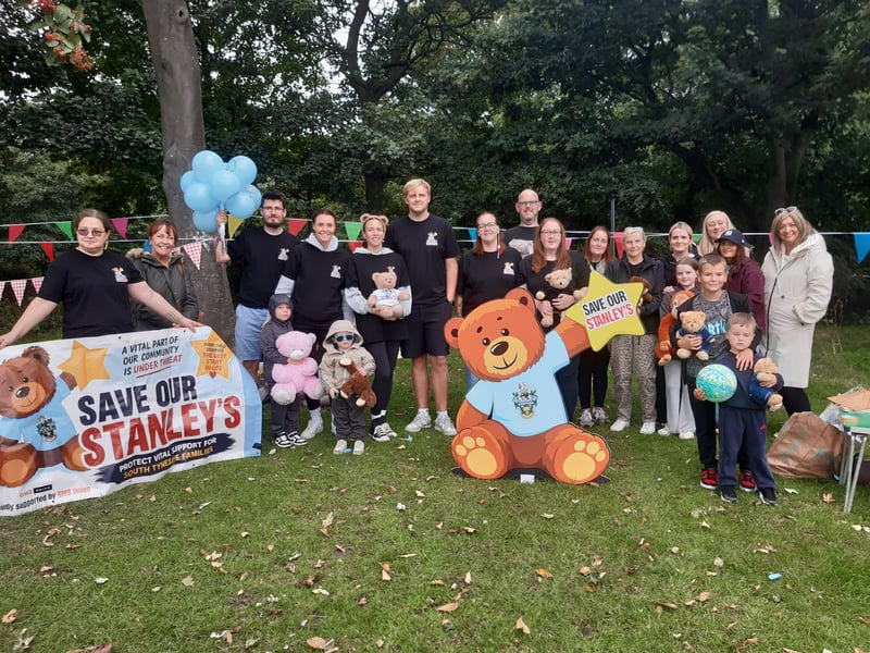 Campaigners called on the council to secure the future of Stanley's nurseries.