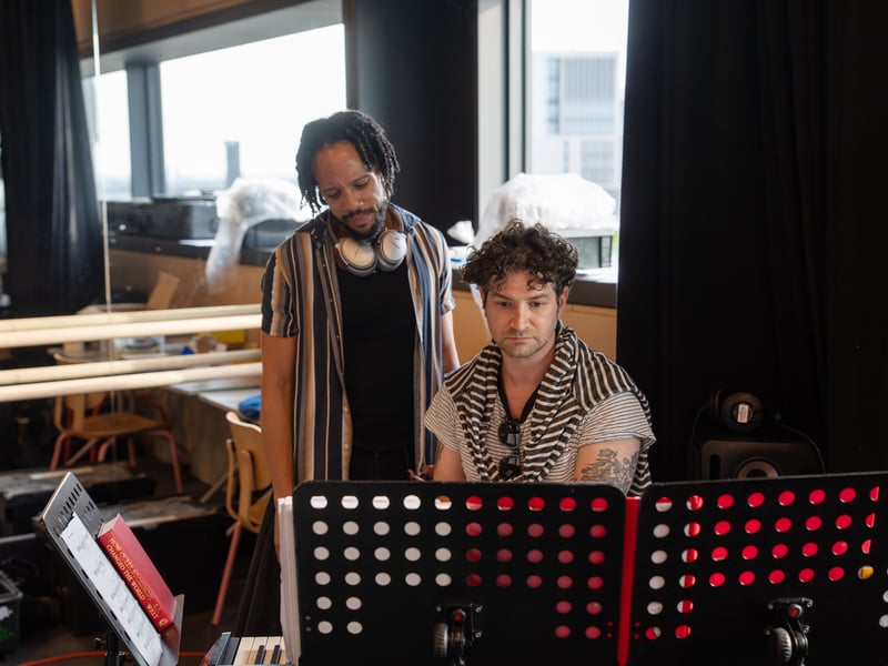 The production has a full cast behind the scenes, including music