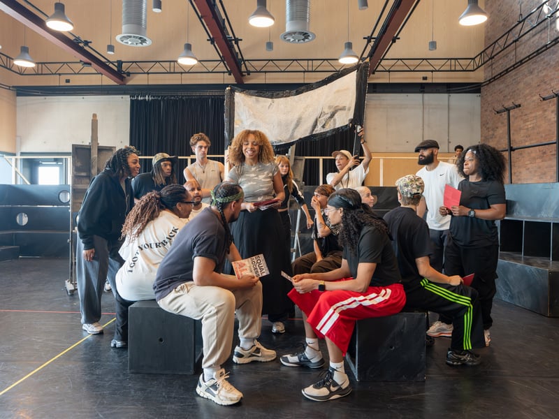 The cast have begun full rehearsals ahead of the UK tour