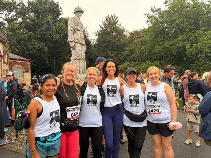 Ataraxia Running Club (ARC) this was a first 10k for most of these ladies