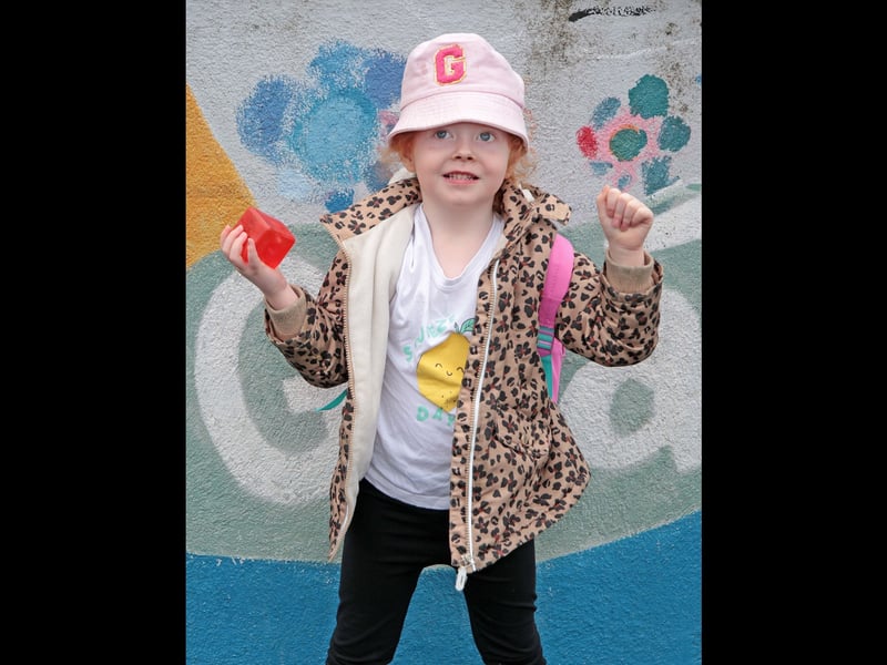First day at the big school for Grace Murphy Conway
