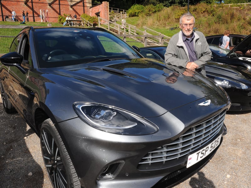 Tim Saward of Ossett with his DBX.