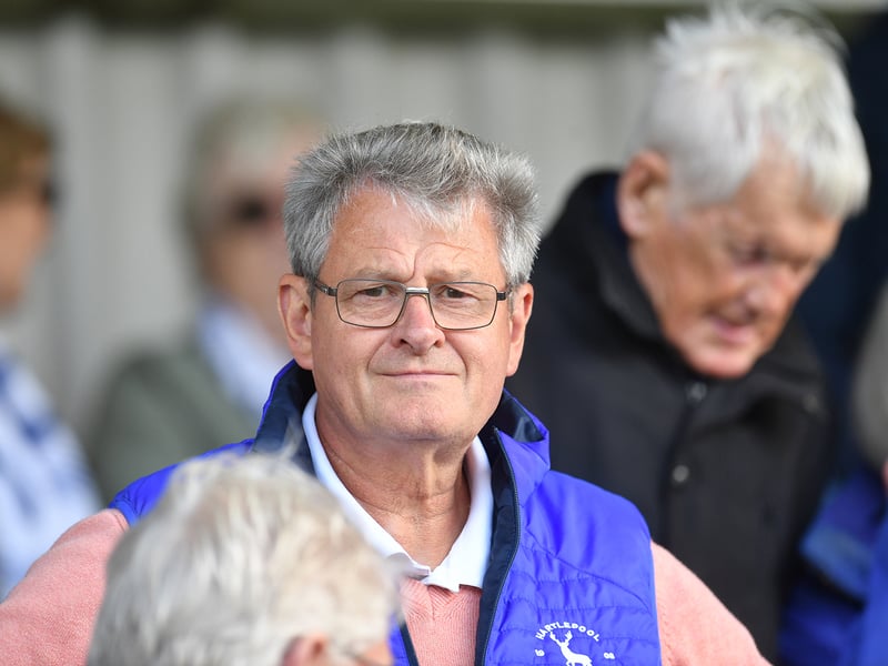 Hartlepool fans during the Hartlepool United  1-0 victory over Woking Picture by FRANK REID