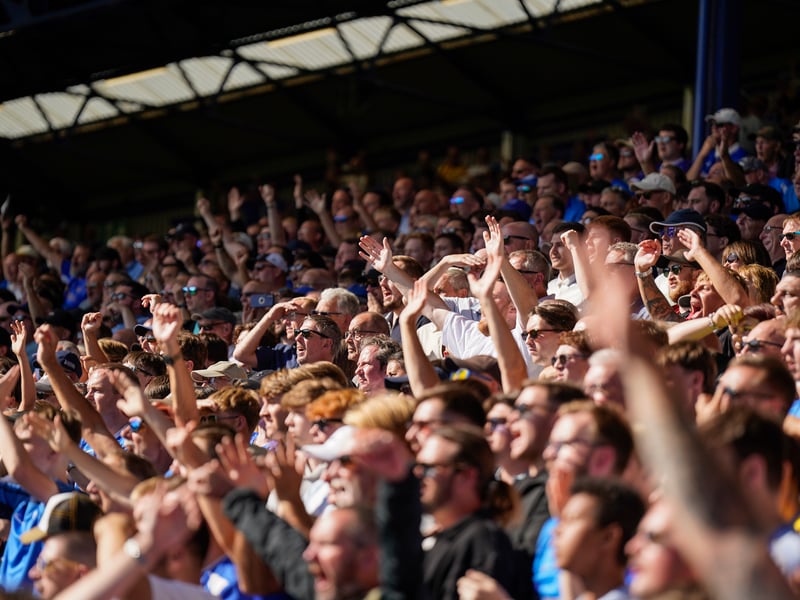 Brilliant pictures of Portsmouth faithful paying tribute to Alan Knight and roaring side on against Cardiff City