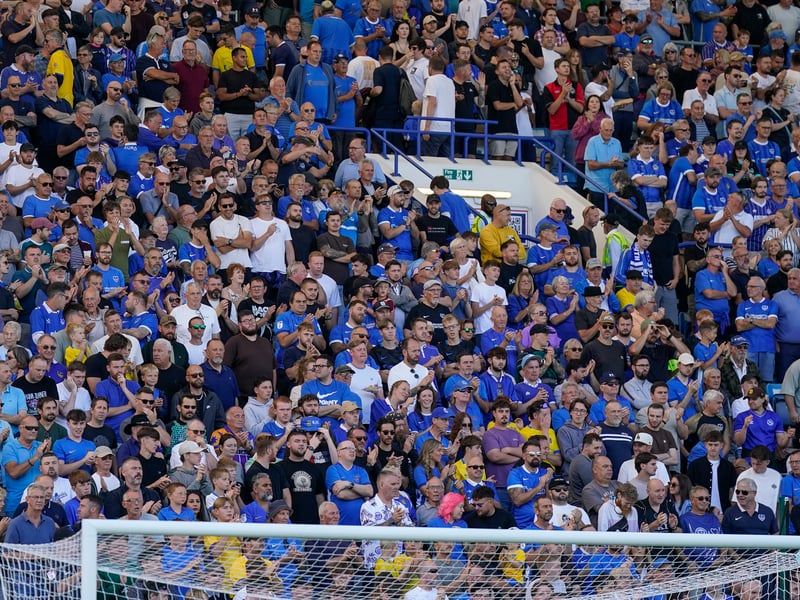 Brilliant pictures of Portsmouth faithful paying tribute to Alan Knight and roaring side on against Cardiff City