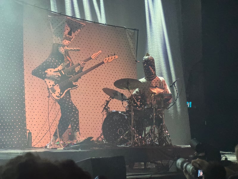The Usher Hall was packed for the quirky set, with plenty of disappointed fans in the queue outside.