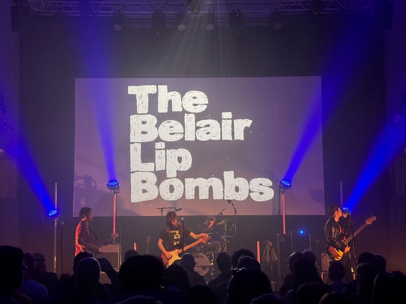 Aussie rockers The Belair Lip Bombs showed what got them signed to Jack White's Third Man Records.