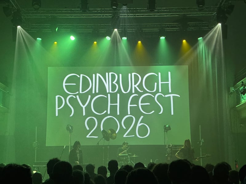 American rock band Automatic opened the Queen's Hall stage.