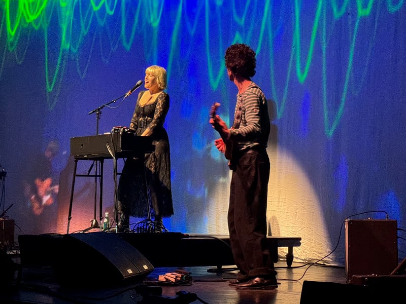Mercury Prize nominee, and former Pipette, Gwenno was first to play the Usher Hall - a new venue for this year's biggest ever Psych Fest.