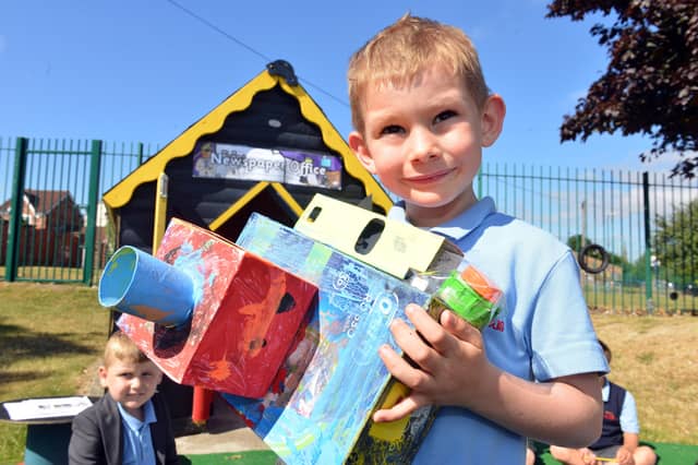 Leo Telford was given the role of photographer when St Aloysius created its own newspaper in 2018.