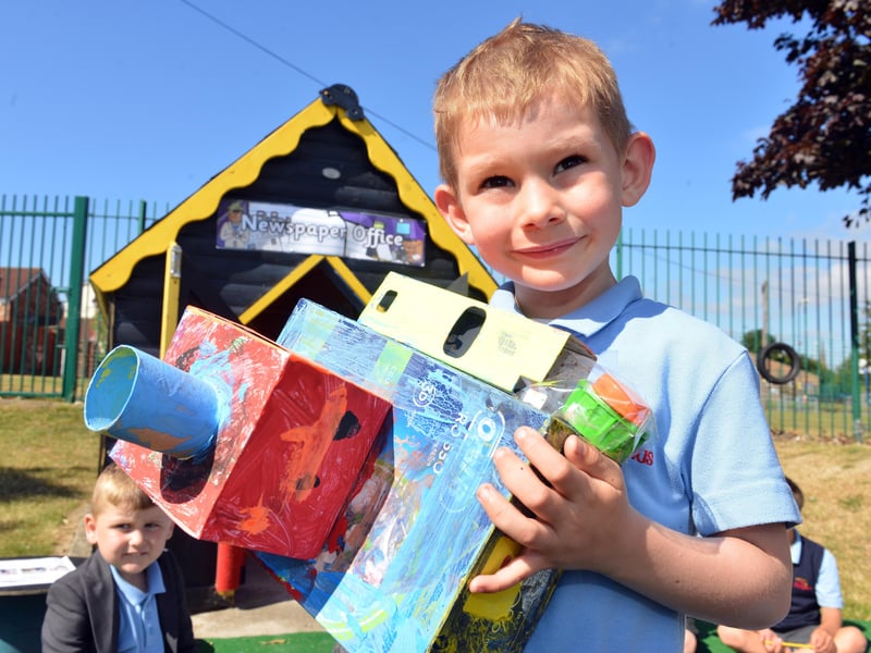 Leo Telford was given the role of photographer when St Aloysius created its own newspaper in 2018.