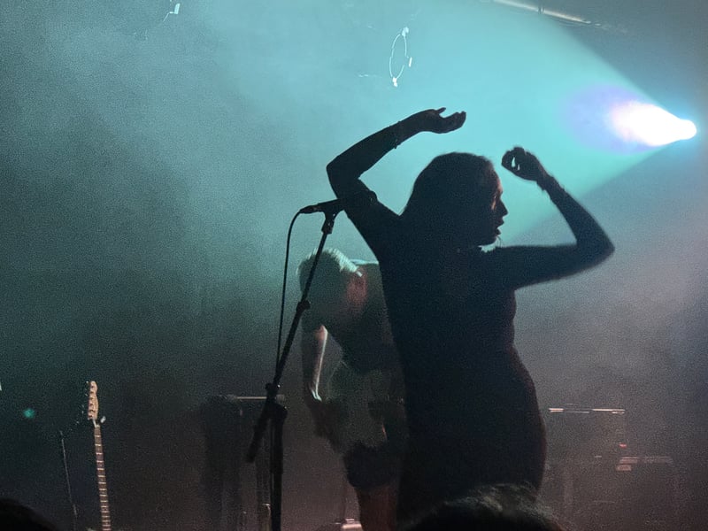Mandy Indiana played plenty of tracks from theie critically-acclaimed new album 'URGH'.