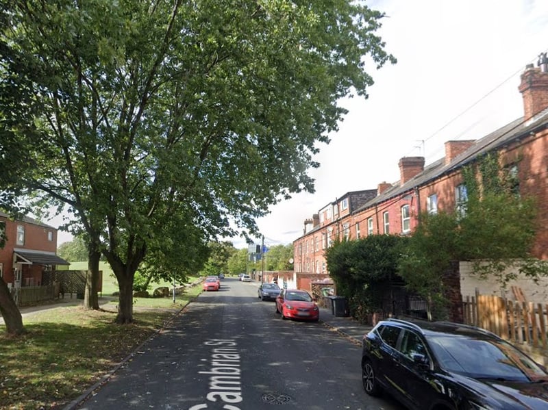 Holbeck reported 118 burglaries between July 2025 and June 2026.