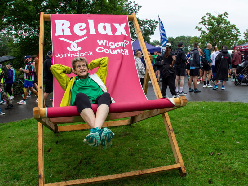 Some post-race relaxation. Picture: AM Standish