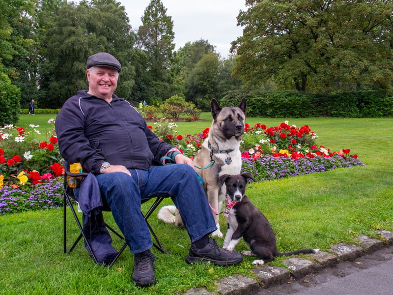 Three race spectators. Picture: AM Standish