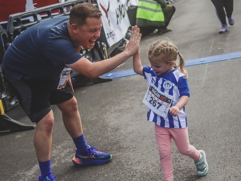 High five! Pic: Michelle Charnock Photographer
